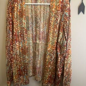 Vibrant Mosaic Women's Blouse